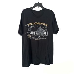 New Yellowstone Dutton Ranch Mens Short Sleeve T-Shirt Size XL